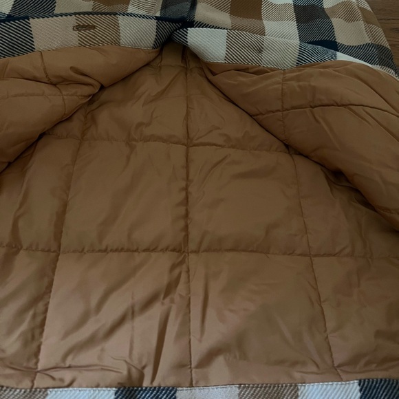 NWT Outerknown Womens Shacket Coat Jacket Plaid - Picture 9 of 11